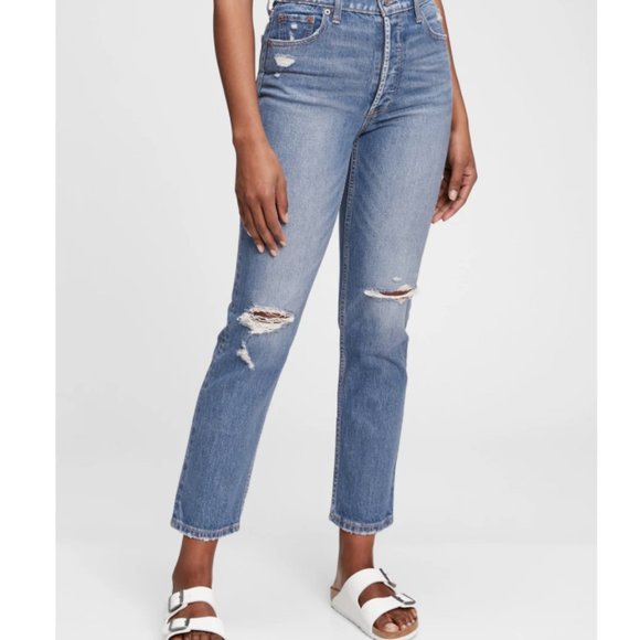 GAP Denim - Gap Cheeky Straight High Rise Jeans